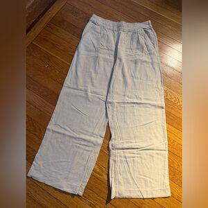 Abercrombie & Fitch Linen Blend Pull on Pants